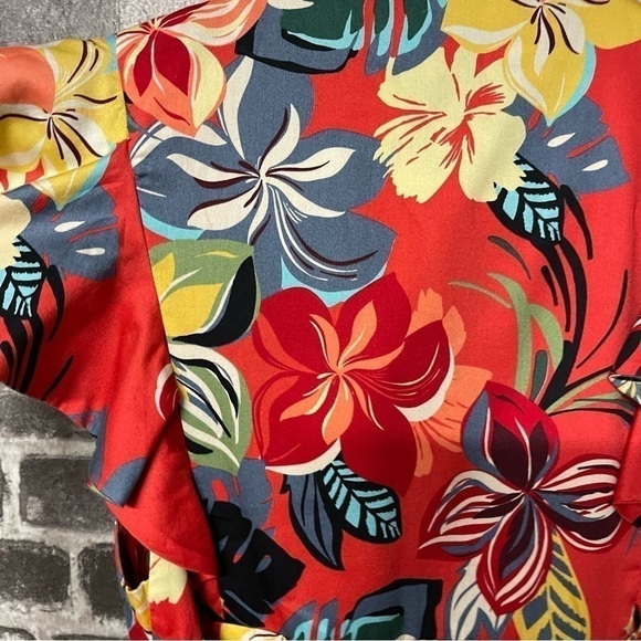 ALEXIS Janna Floral Wrap Dress red - Picture 13 of 14